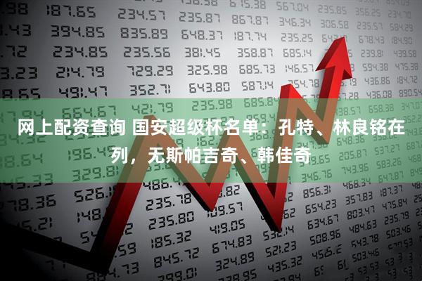 网上配资查询 国安超级杯名单：孔特、林良铭在列，无斯帕吉奇、韩佳奇